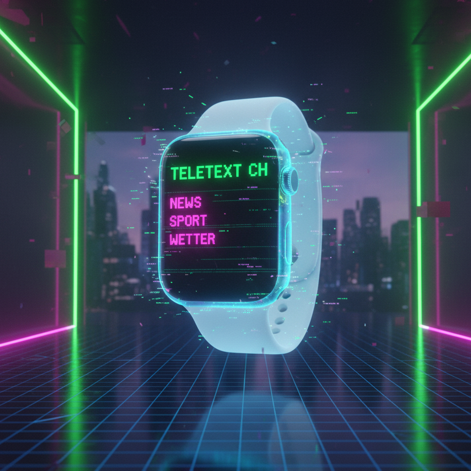 Apple Watch with Teletext CH